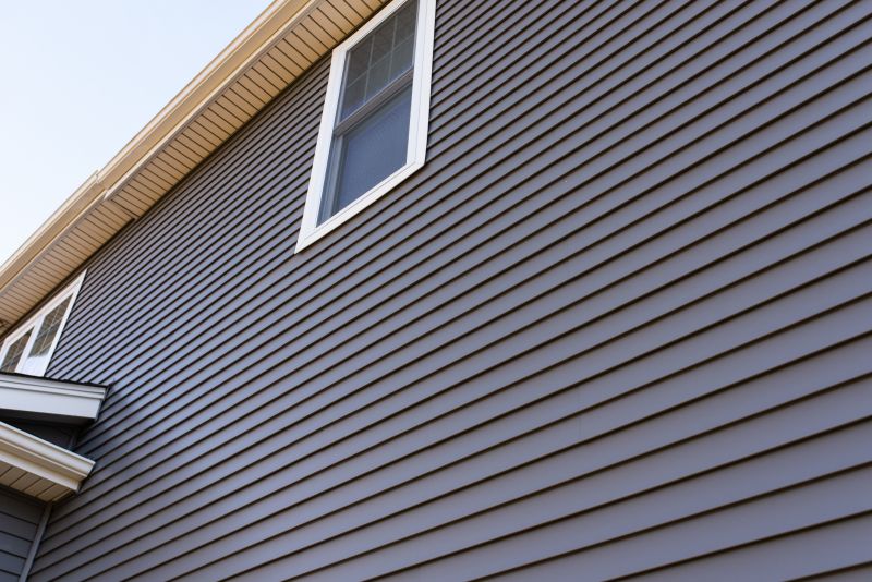 Home with New Vinyl Siding